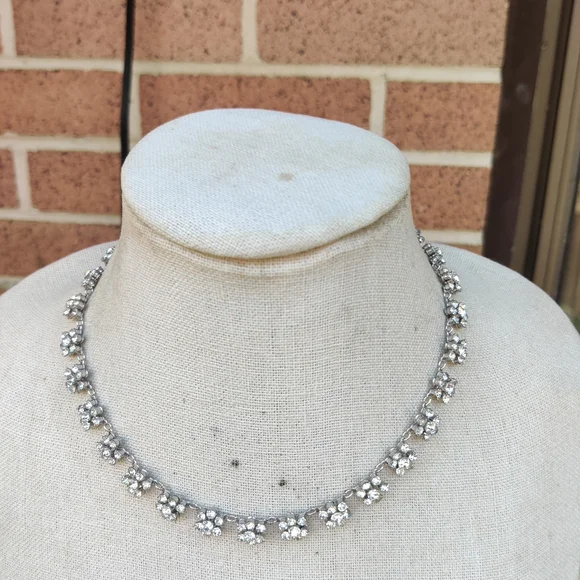 Vintage Art Deco Paste Necklace - Picture 8 of 13